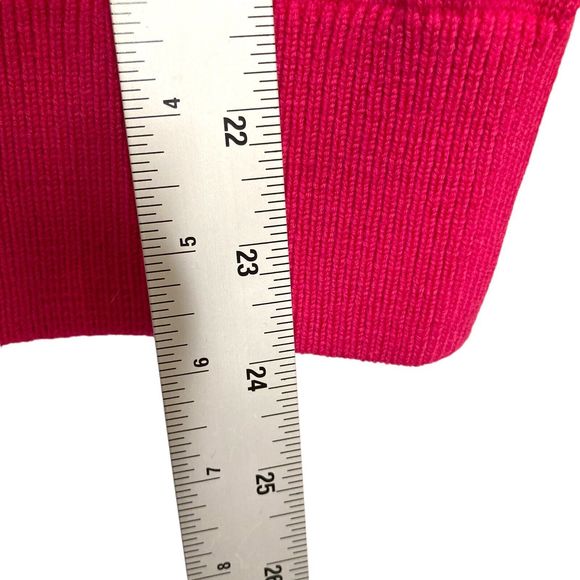FACETASM Pink Wool Colorblocked Turtleneck Sweater Size 1 Or Small - Picture 7 of 12